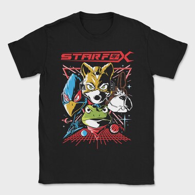 Star Fox, Tricou Barbati (Unisex)