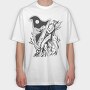 Fairy Music Dark Nouveau Si, Tricou Oversize Barbati (Unisex)