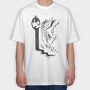 Fantasy Fairy Dark Nouveau Si, Tricou Oversize Barbati (Unisex)