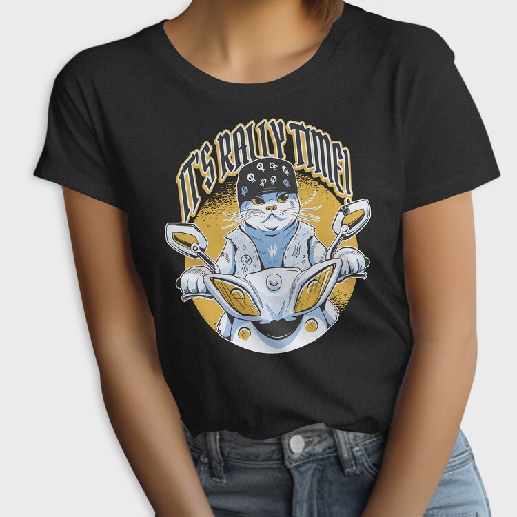 Its Rally Time Cat, Tricou Femei