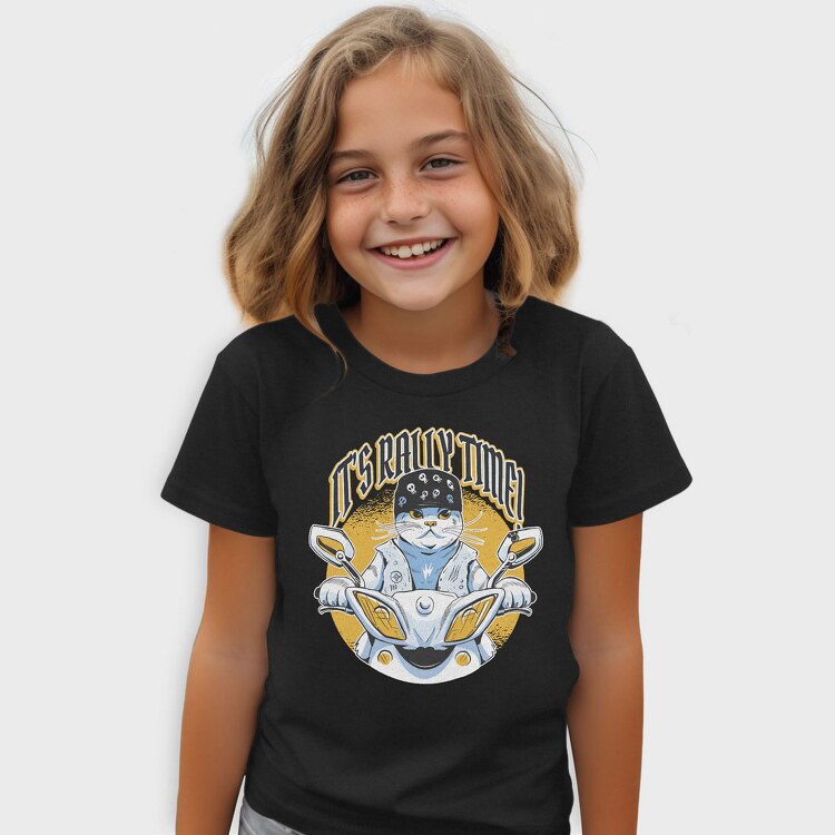 Its Rally Time Cat, Tricou Copii