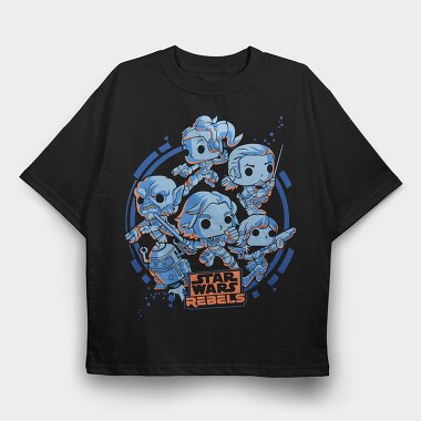 Star Wars 10, Tricou Oversize Barbati (Unisex)