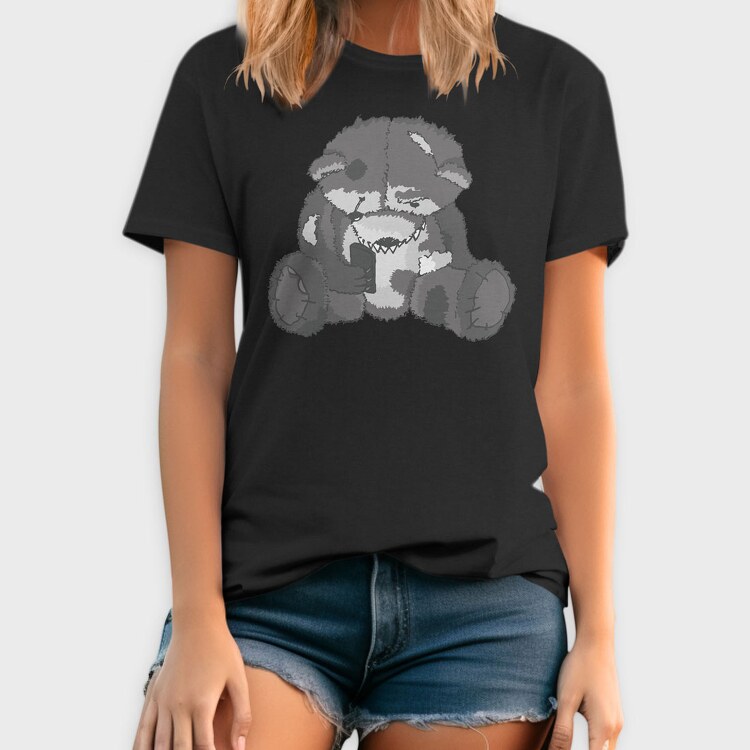Zombie Teddy Bear 2, Tricou Barbati (Unisex)