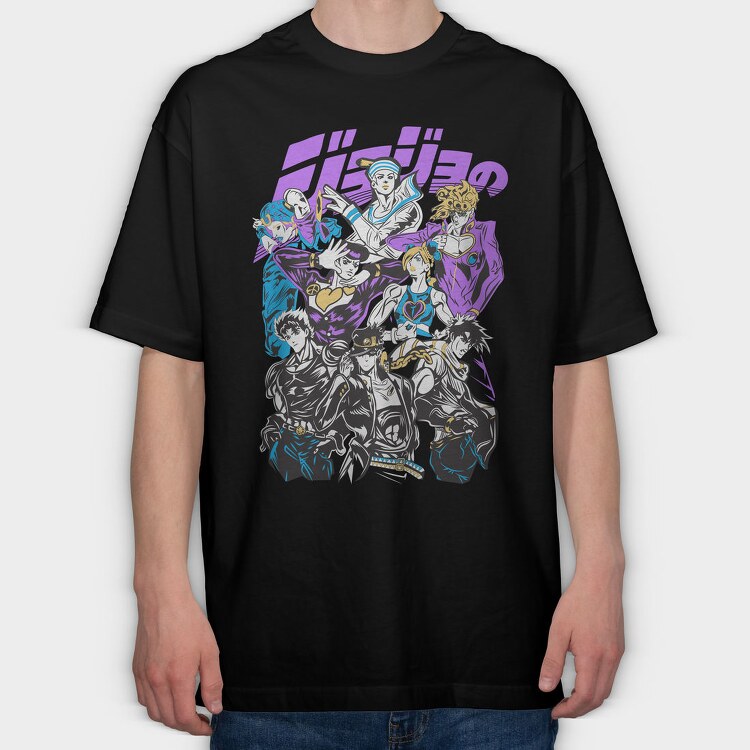 Jojos 1, Tricou Oversize Barbati (Unisex)