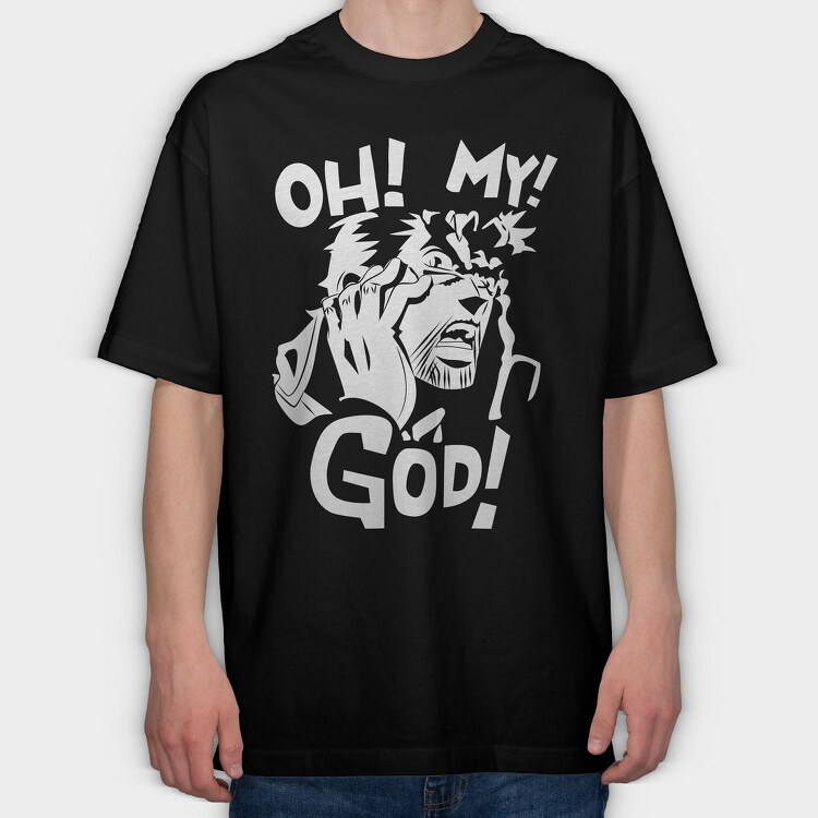 Jojos 5, Tricou Oversize Barbati (Unisex)