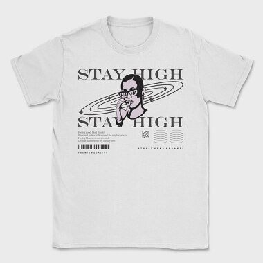 Stay High 1, Tricou Barbati (Unisex)