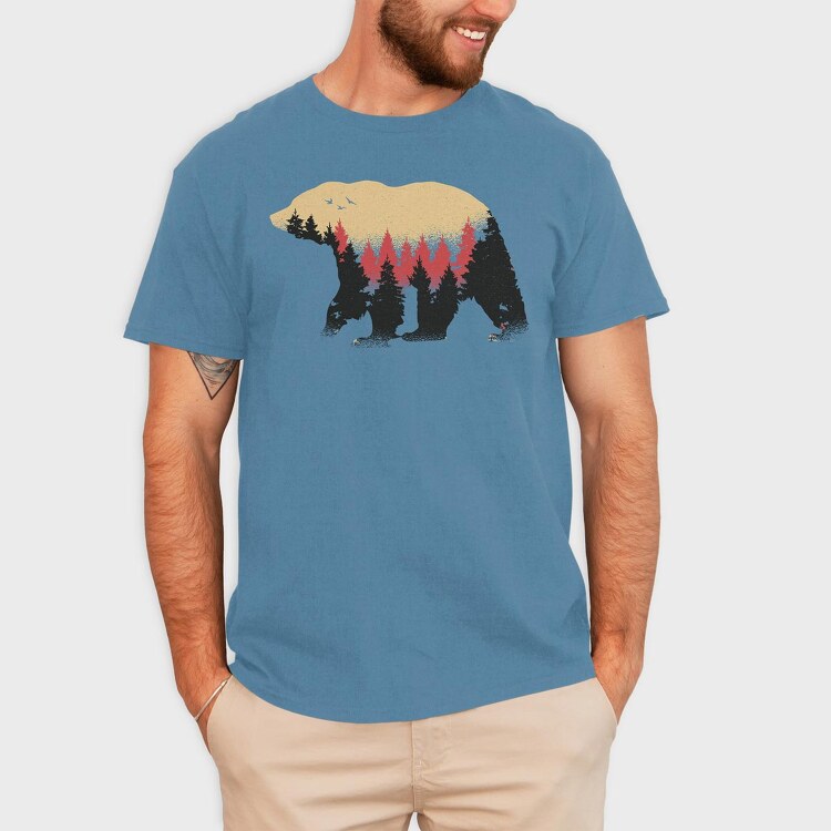Bear Mountain, Tricou Barbati (Unisex)