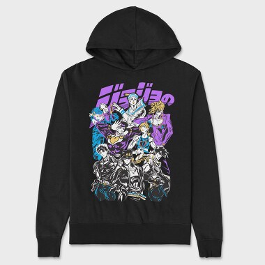 Jojos 1, Hanorac Oversize Barbati (Unisex)