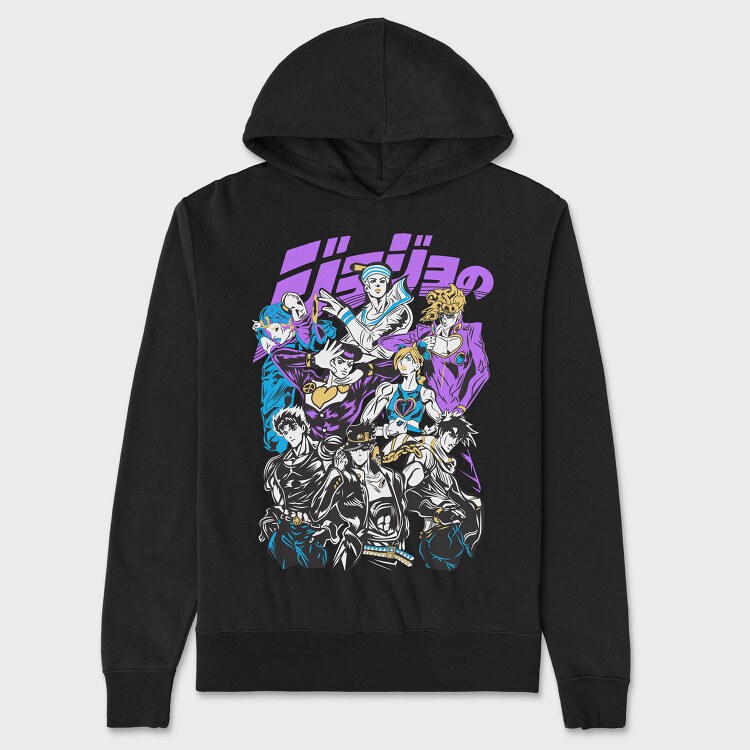 Jojos 1, Hanorac Oversize Barbati (Unisex)