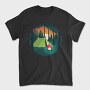 Camping Night, Tricou Barbati (Unisex)