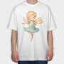 Fairy Wings Flutter, Tricou Oversize Barbati (Unisex)