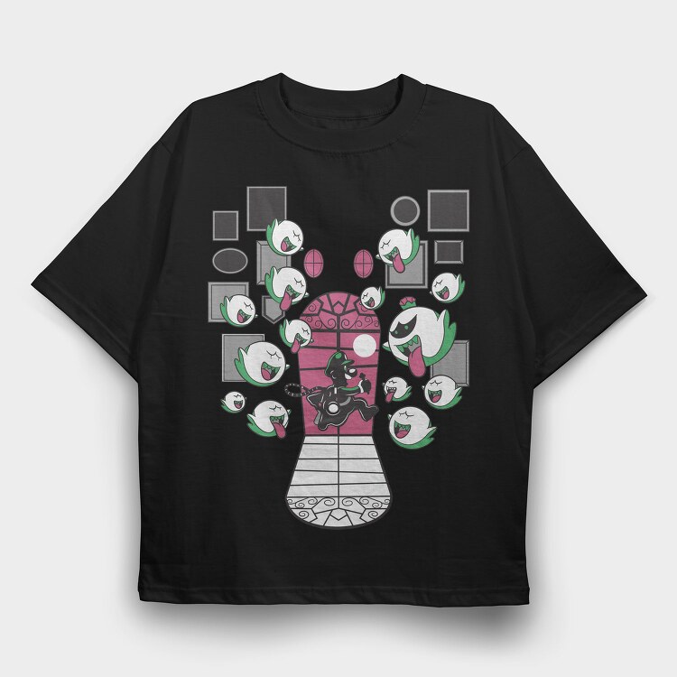 Super Mario 14, Tricou Oversize Barbati (Unisex)