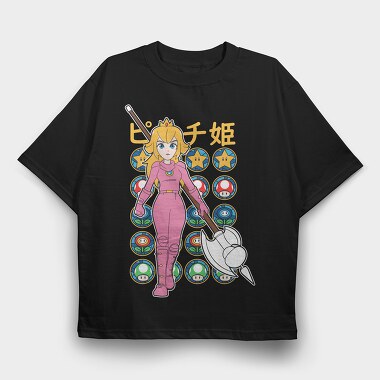 Super Mario 4, Tricou Oversize Barbati (Unisex)