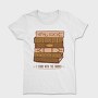 Retro Book Tower, Tricou Femei