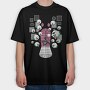 Super Mario 14, Tricou Oversize Barbati (Unisex)
