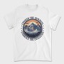 Mountains Text Vintage, Tricou Barbati (Unisex)
