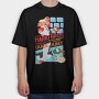 Super Mario 16, Tricou Oversize Barbati (Unisex)