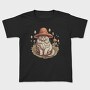 Mushroom Cat Hat, Tricou Copii