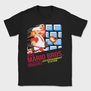 Super Mario Bros Nintendo, Tricou Barbati (Unisex)