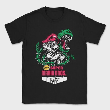 Super Mario Bros, Tricou Barbati (Unisex)