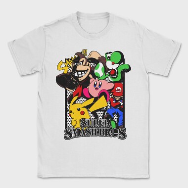 Super Smash Bros, Tricou Barbati (Unisex)