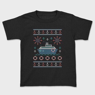 Nautic Ugly Sweater, Tricou Copii