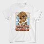 Need More Coffee Dog, Tricou Barbati (Unisex)