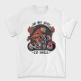 On My Way to Hell Death Bike, Tricou Barbati (Unisex)