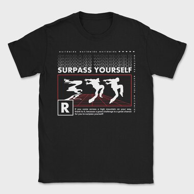 Surpass Yourself 2, Tricou Barbati (Unisex)