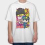Funko Jojo's Bizarre Adventure, Tricou Oversize Barbati (Unisex)