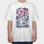 Gojo Satoru Jujutsu Kaisen, Tricou Oversize Barbati (Unisex)