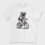 Pug Bike, Tricou Barbati (Unisex)