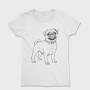 Pug Dog, Tricou Femei