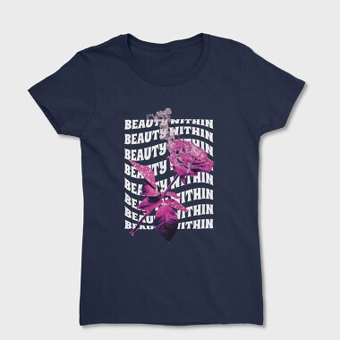 Glitter Fire Rose, Tricou Femei