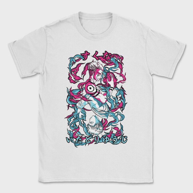 Gojo Satoru Jujutsu Kaisen, Tricou Barbati (Unisex)