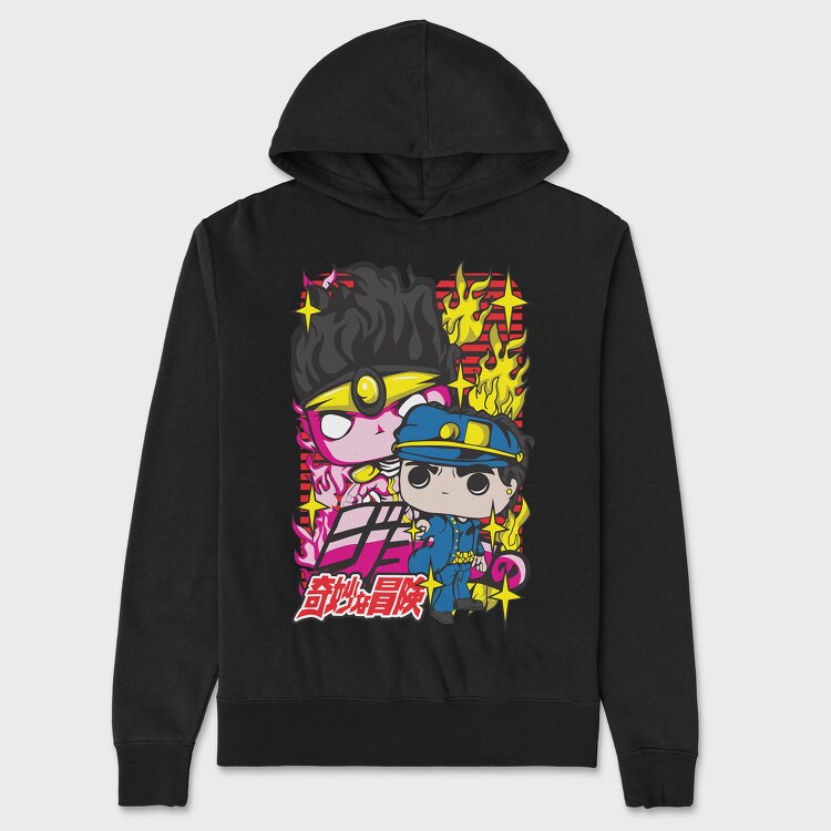 Funko Jojo's Bizarre Adventure, Hanorac Oversize Barbati (Unisex)