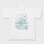Fishing Cat Doodle, Tricou Copii