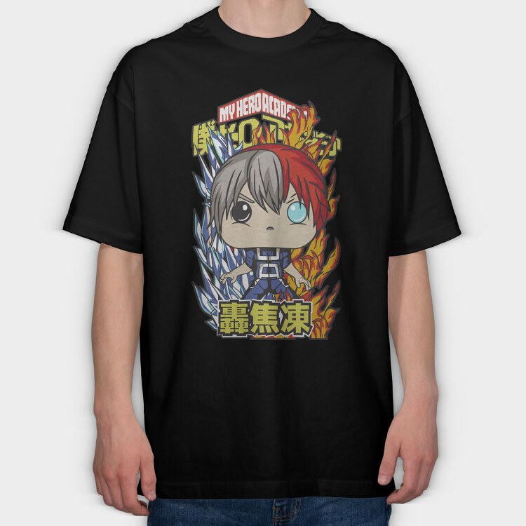 Funko Anime My Hero Academia, Tricou Oversize Barbati (Unisex)