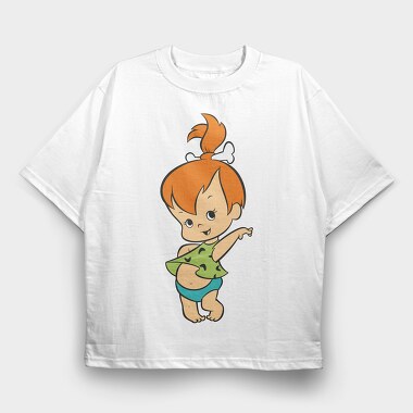 The Flintstones 23, Tricou Oversize Barbati (Unisex)