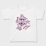 Flamingo Doing Yoga Worry, Tricou Copii
