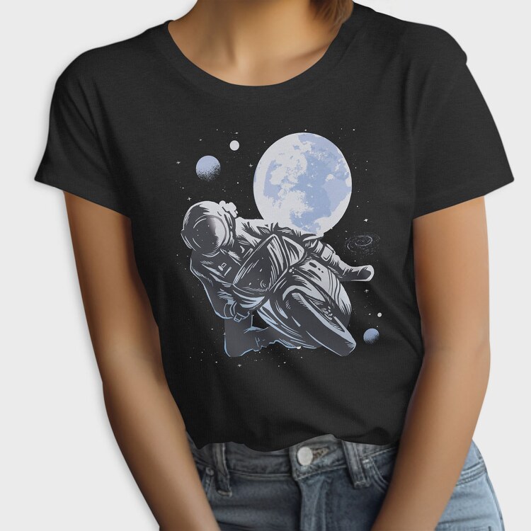 Motorbike Astronaut, Tricou Femei