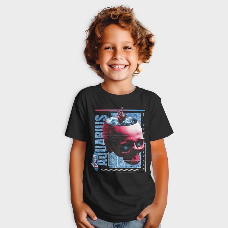 Horoscope Aquarius, Tricou Copii