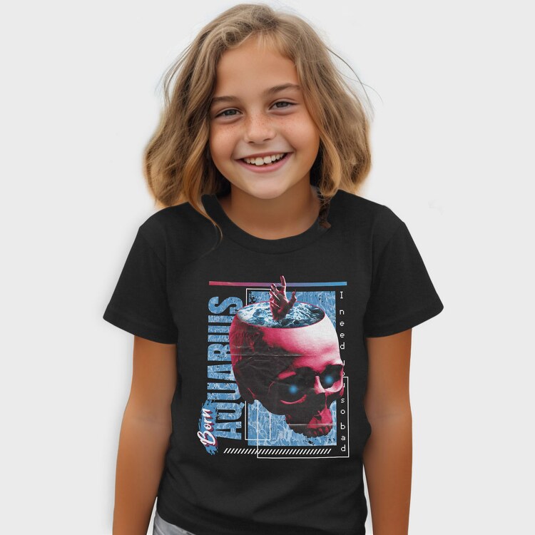 Horoscope Aquarius, Tricou Copii
