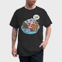 Naughty Santa, Tricou Barbati (Unisex)