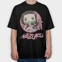 Funko Anime Demon Slayer Nezuko Kamado 2, Tricou Oversize Barbati (Unisex)