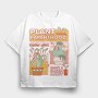 Nurturing Plant Parenthood Cute Cactus 09, Tricou Oversize Barbati (Unisex)