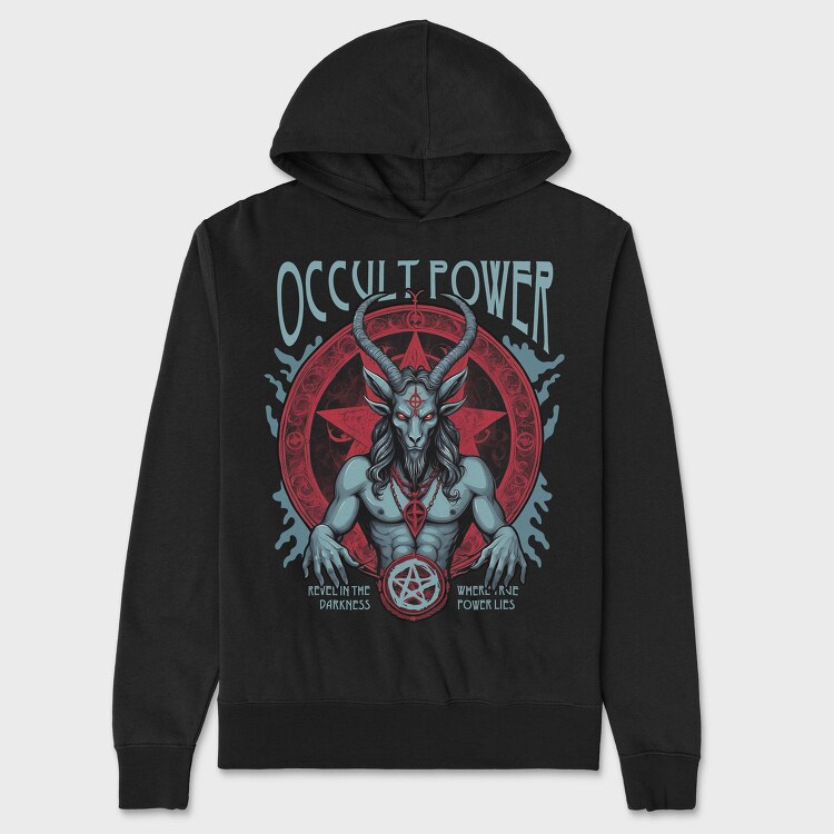 Occult Power, Hanorac Oversize Barbati (Unisex)