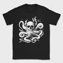 Octopus Skull, Tricou Barbati (Unisex)
