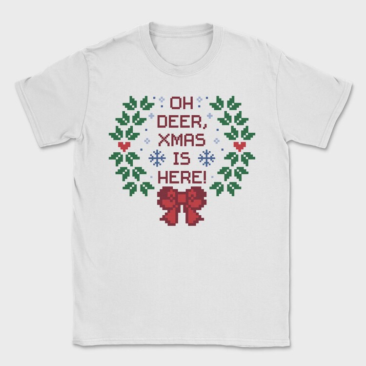 Oh Deer Xmas, Tricou Barbati (Unisex)