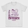 Oktoberfest Man With Beer Tote, Tricou Barbati (Unisex)